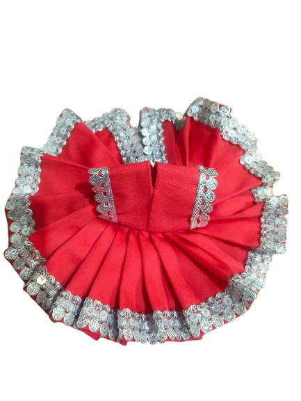 🔴 Divine Scarlet Elegance Dress for Ladoo Gopal – Traditional Grace 🔴